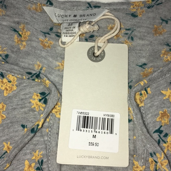 Lucky Brand-NWT-Lady’s Pullover Shirt-S/Medium - Picture 10 of 10